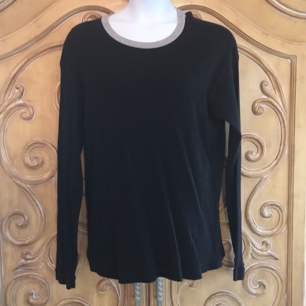 Utility Black Thermal Shirt
